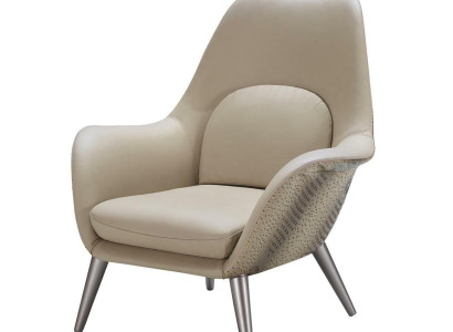 Luxury Armchair Designer Chair Upholstery Sofa Lounge Club Furniture TV Leather Couch